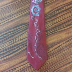 Vintage Oscar de la Renta Silk Tie